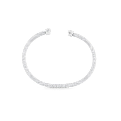 Silver  Mesh Bracelet Bear motif