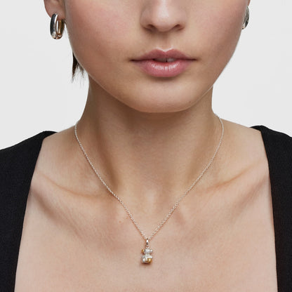 Small two-tone Bold Bear Pendant |