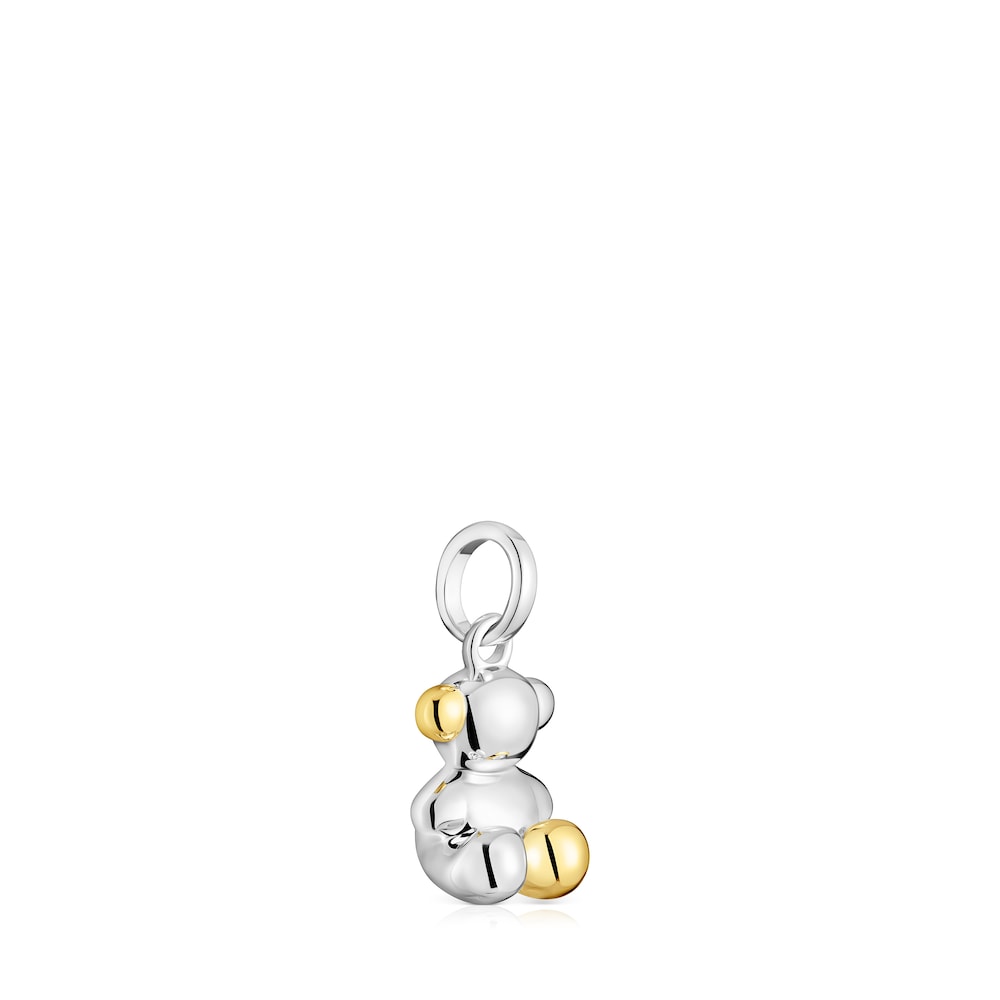 Small two-tone Bold Bear Pendant |