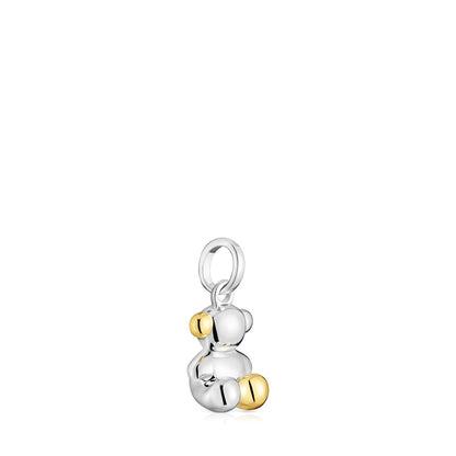 Small two-tone Bold Bear Pendant |