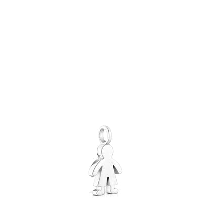 Silver Sweet Dolls boy Pendant |