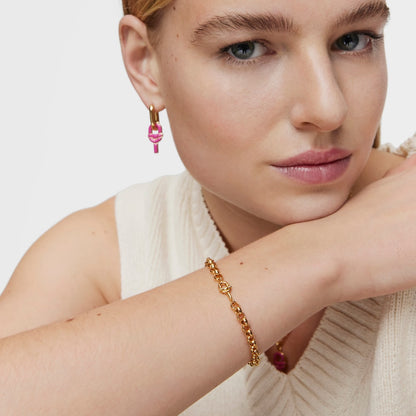 17,5 cm gold-plated Chain bracelet MANIFESTO
