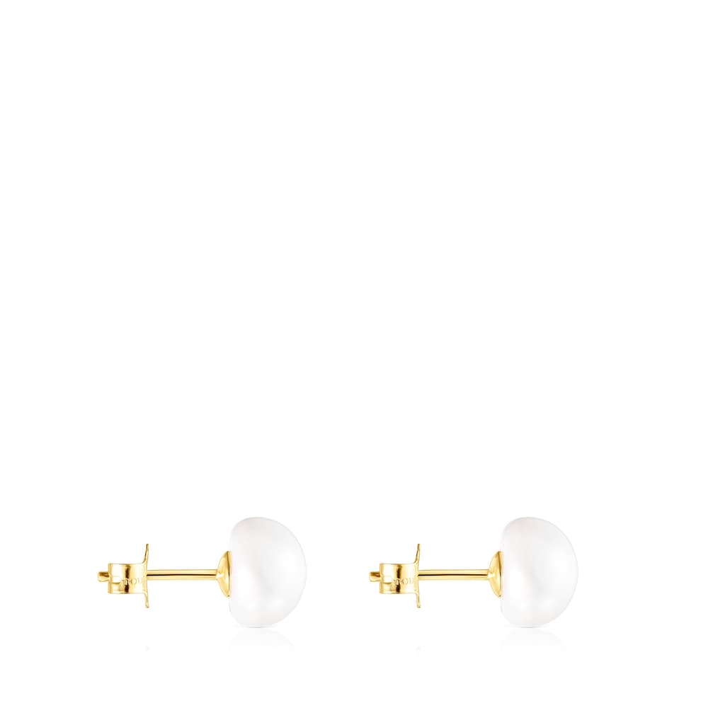 Gold   Pearls Earrings with Pearls |