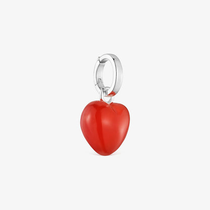 Silver Pendant with carnelian Flechazo