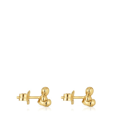 Gold bear Earrings Bold Bear |