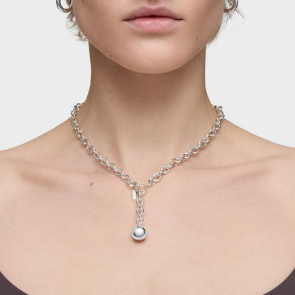 Silver Pendant Plump |
