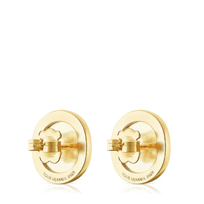 Two-tone Oursin Earrings |