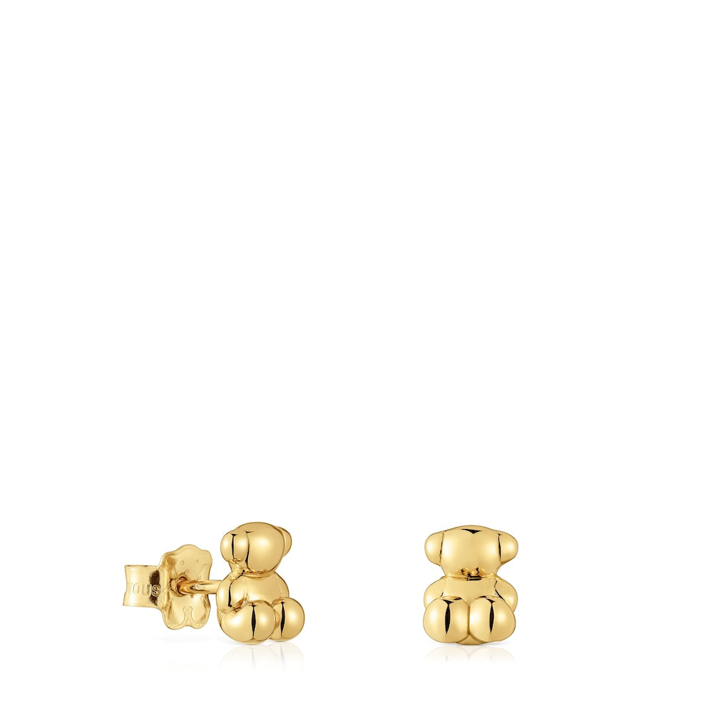 Gold bear Earrings Bold Bear |