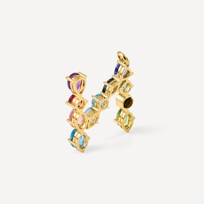 Letter N Pendant with gemstones TOUS ATELIER
