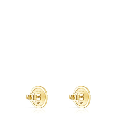 Gold Oursin Earrings  |