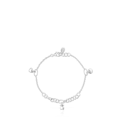 Silver Luah motif Bracelet |