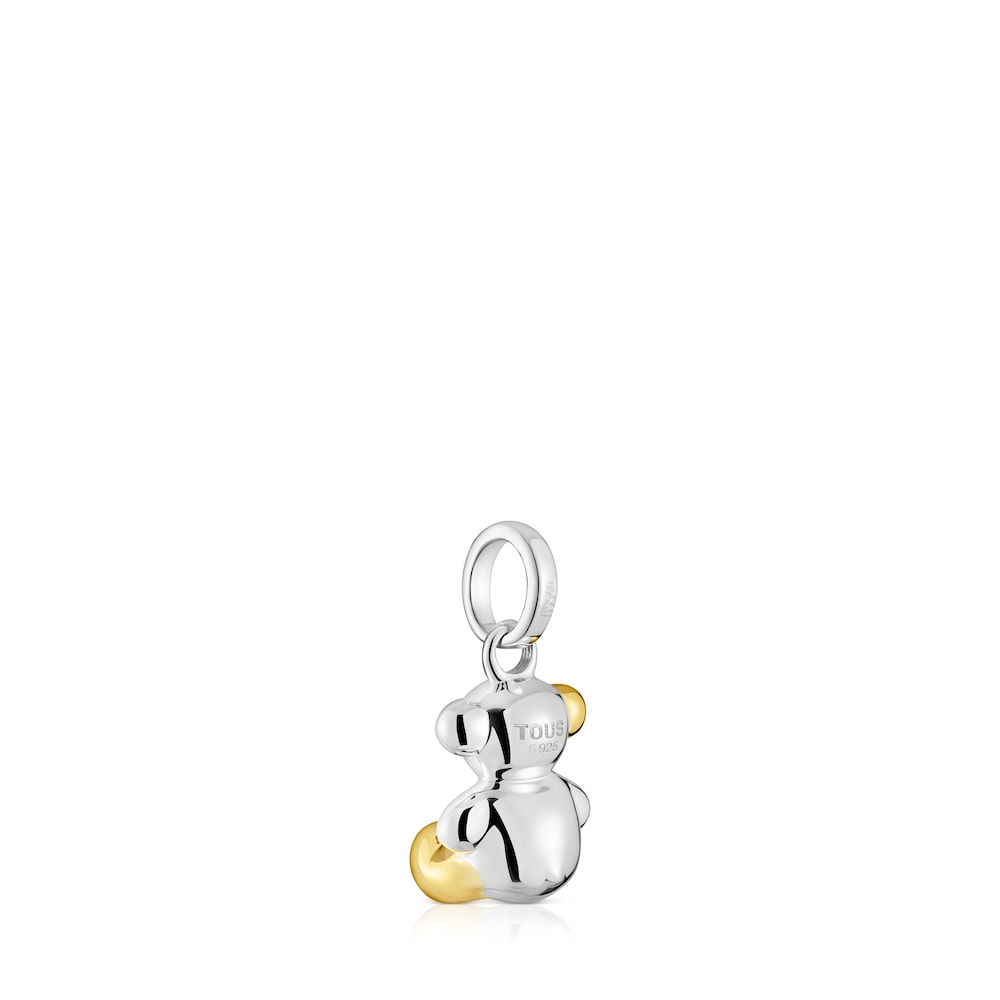 Small two-tone Bold Bear Pendant |