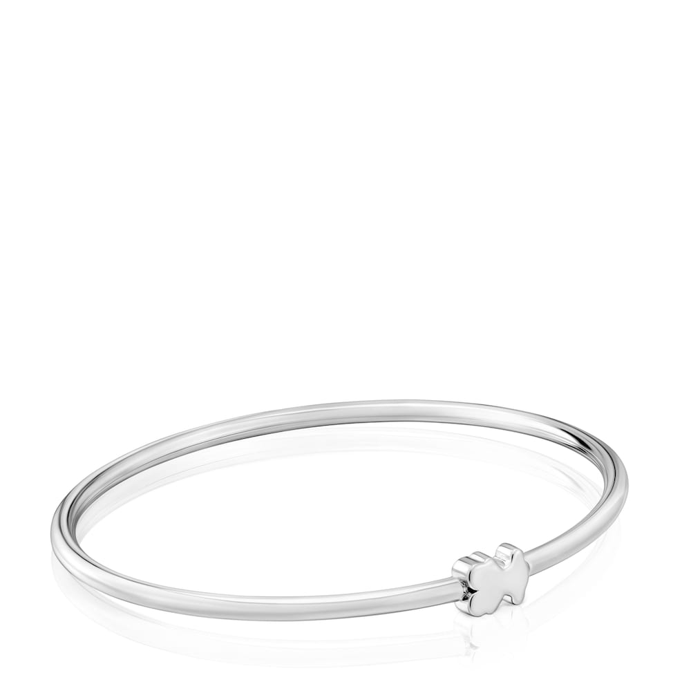 Silver Bangle bear charm Sweet Dolls |