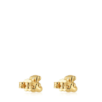 Gold bear Earrings Bold Bear |