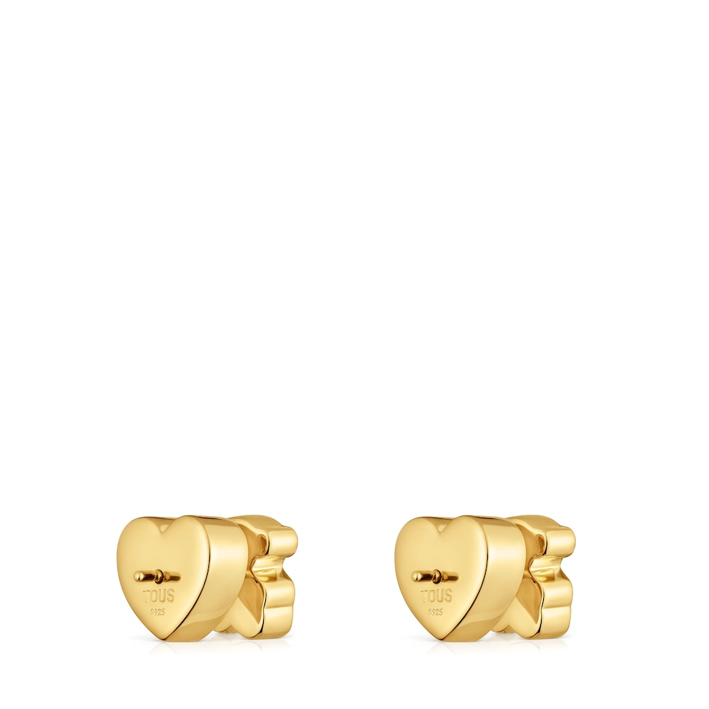 18kt gold plating over silver bear Earrings  TOUS 1950 |