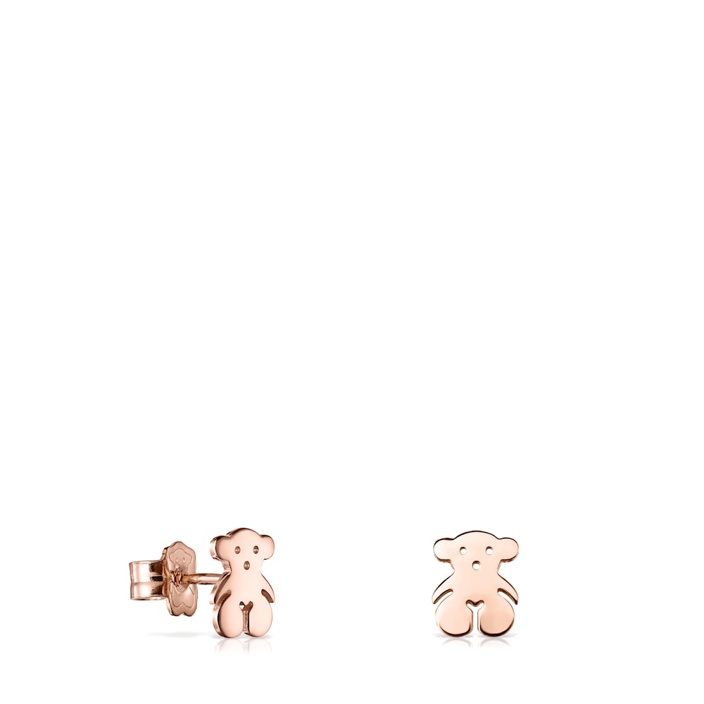 Rose Vermeil Silver Sweet Dolls Earrings |