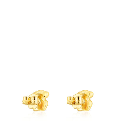 Gold Bear earrings Balloon |