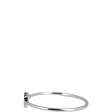 Tiffany & Co T Wire 18k White Bracelet