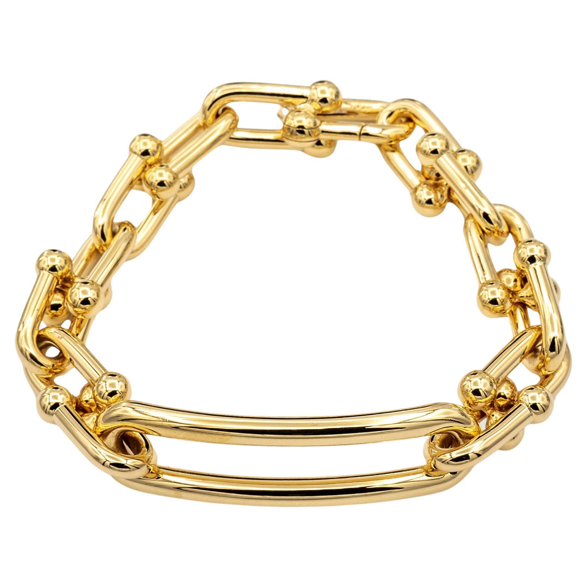 Tiffany & Co.  Yellow Hardwear Link Bracelet, Large