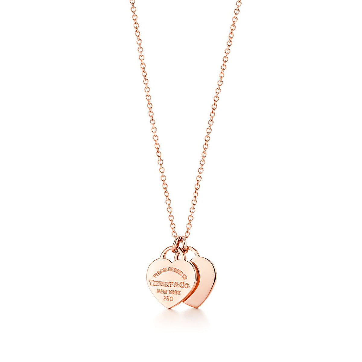 Return to Tiffany™ Double Heart Tag Pendant