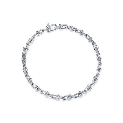 Tiffany HardWear Micro Link Bracelet in Sterling Silver |