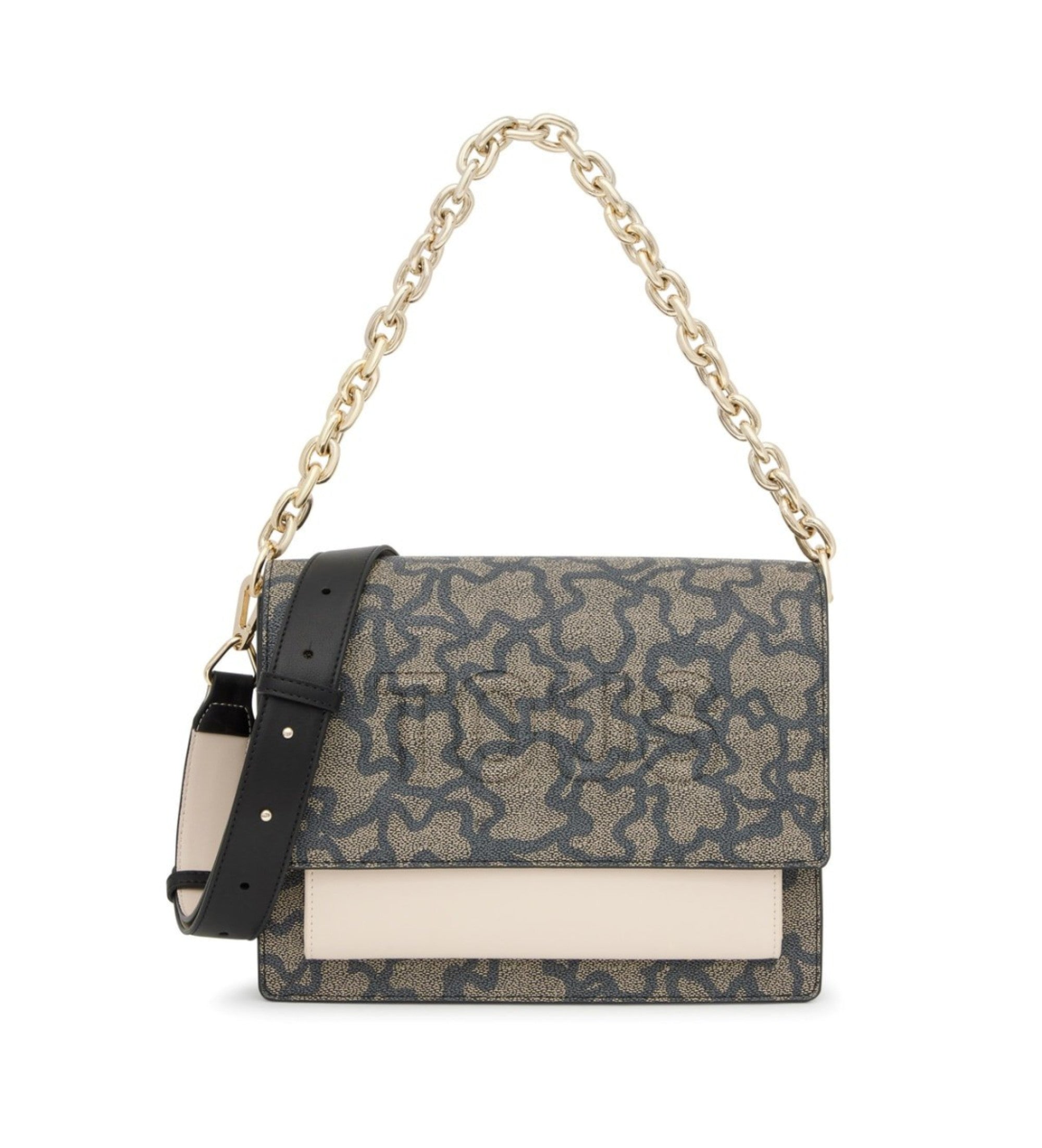 M. Audree Chain K Icon grey shoulder bag