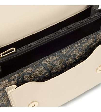 M. Audree Chain K Icon grey shoulder bag