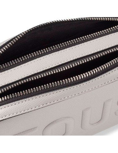 La Rue New grey reporter shoulder bag