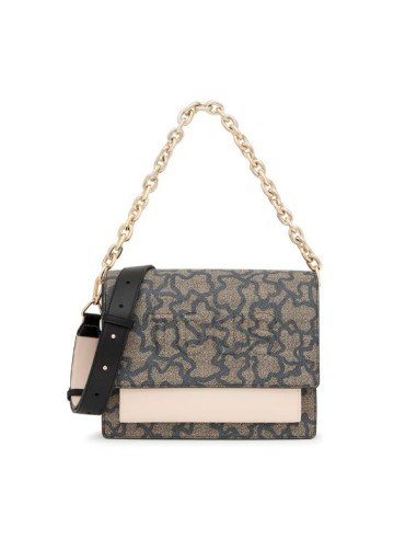 Black Audree Medium Shoulder Bag Kaos Icon