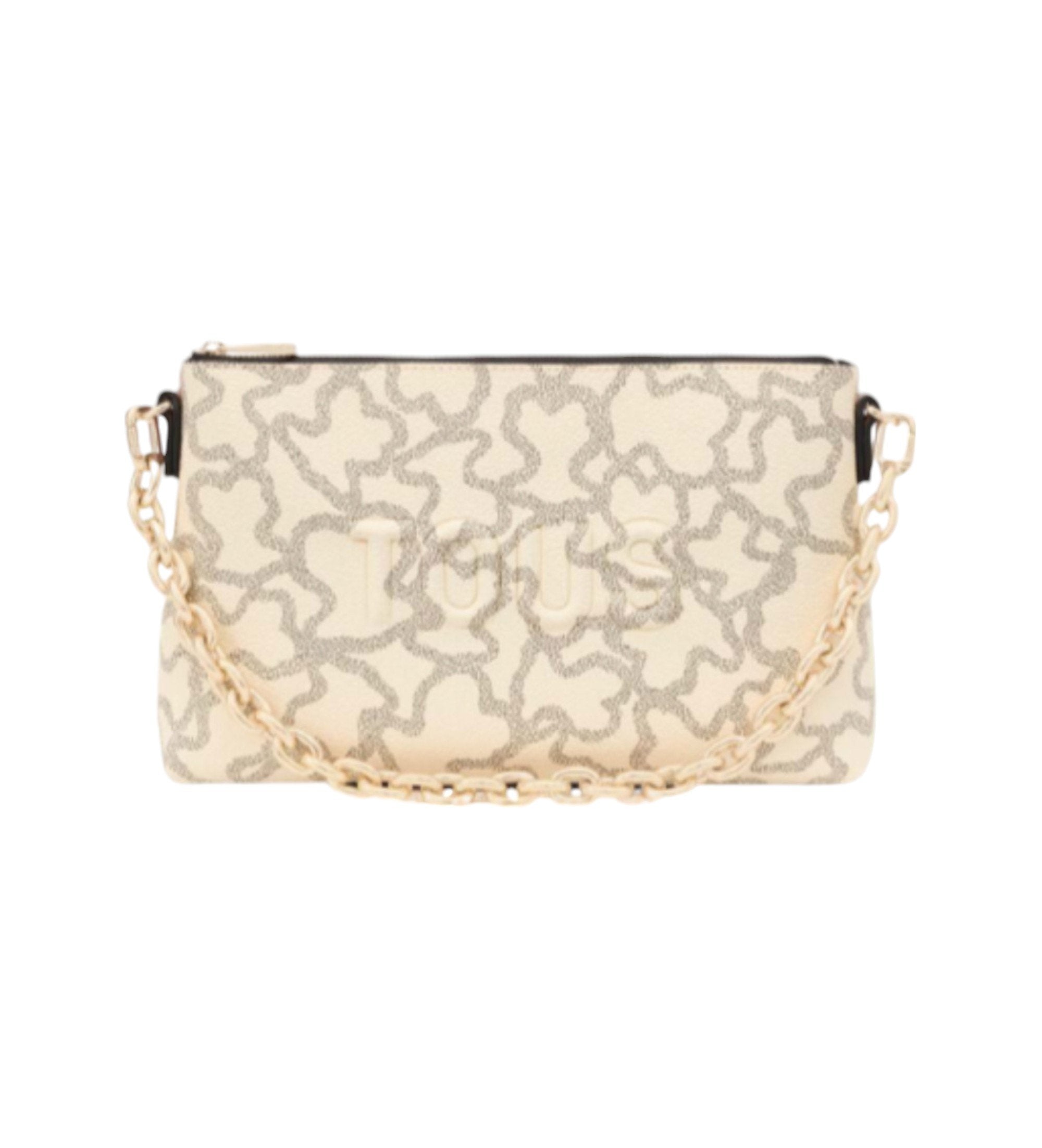K Icon Beige Clutch Bag