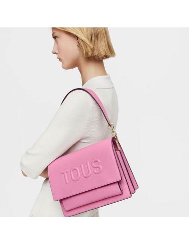 Medium Shoulder Bag Audree Dark Pink Brenda